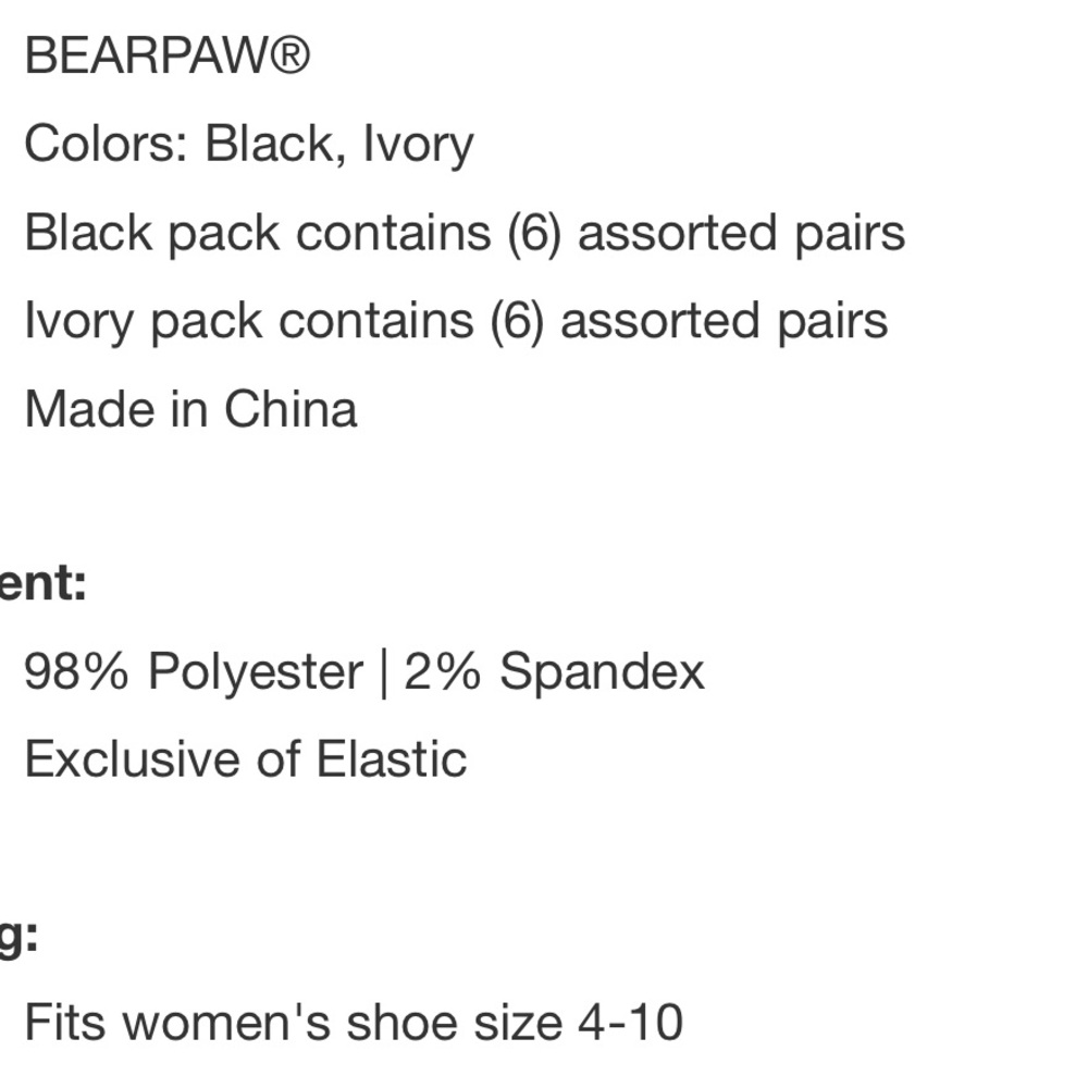 6 BEARPAW Women's Boot Socks - Picture 13 of 16